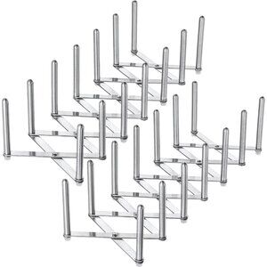 Ikea Variera Pot Lid Organizer, Stainless Steel, Set of 2